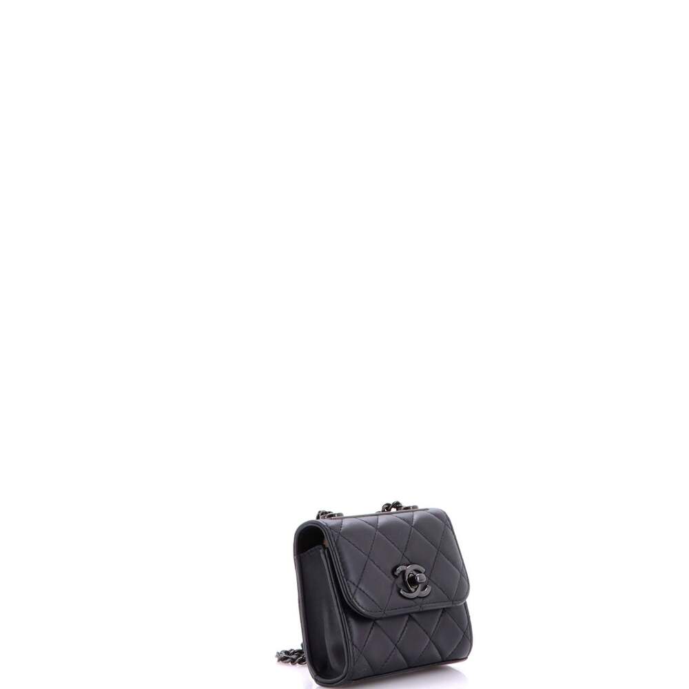 Chanel So Black Trendy Cc Clutch With #253054C41B - Picture 2 of 7